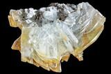 Blue, Bladed Barite Crystal Cluster - Morocco #103372-1